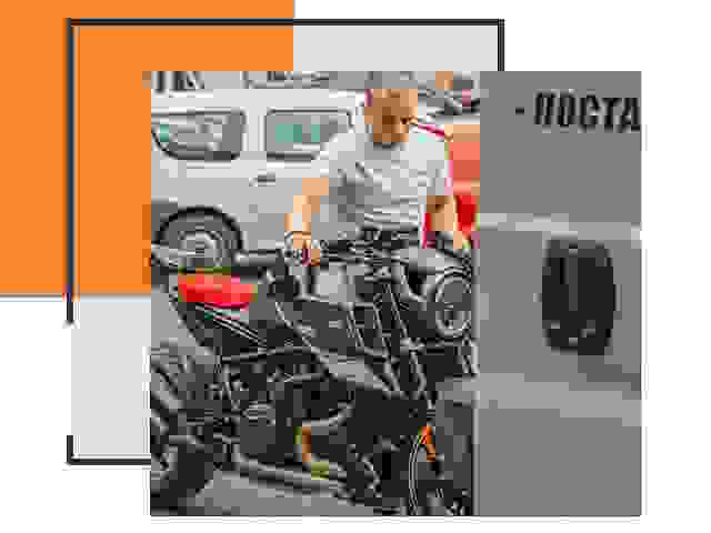 Перевозка мотоцикла по России - Услуги Перевозка-Клг